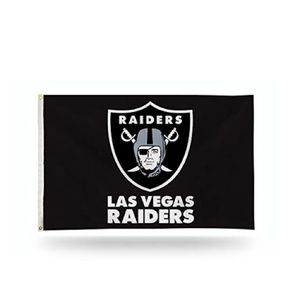 NFL Las Vegas Raiders 3-Foot by 5-Foot Single Sided Banner